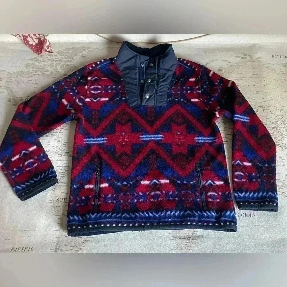 POLO Ralph Lauren Southwestern Fleece Pullover M -10/12